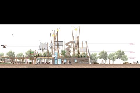 Entry C: One of the five competition entries for the Olympic Park Legacy's North Park vision.